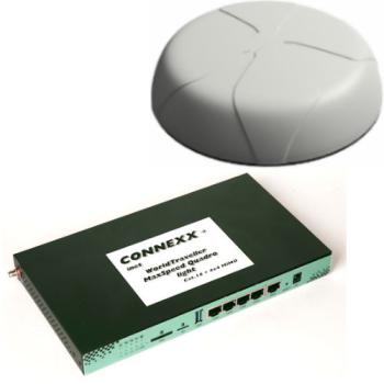 STANDARD: CONNEXX-inet WorldTraveller MaxSpeed Quadro light - maximaler Speed im 4G-Netz (Cat.16 + 4x4 MIMO) + WLAN-Catching  für TV und Streaming