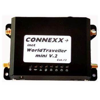 4G STANDARD light: CONNEXX-inet WorldTraveller mini V.2 mit LTE Cat.12, WLAN-Catching und Stromsparfunktion für TV und Streaming